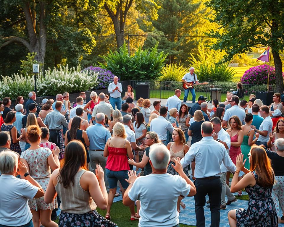 community dance events