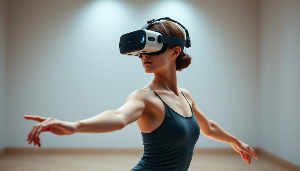 headset tracking for choreography