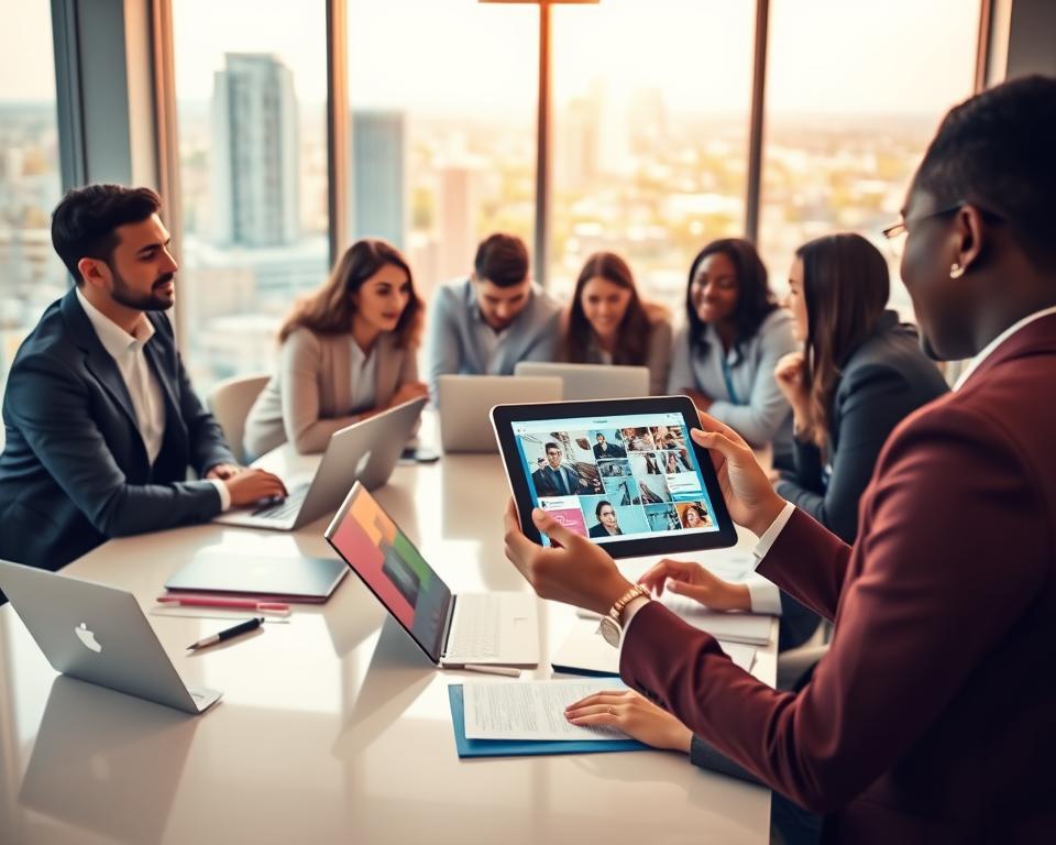 social media content